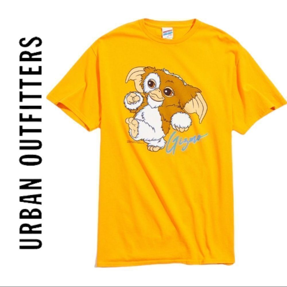 NEW Gizmo Junk Food Men's Signature Yellow Tee Shirt T-Shirt S L